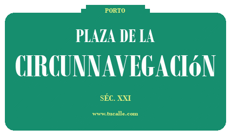 cartel_de_plaza-de la-Circunnavegación_en_oporto